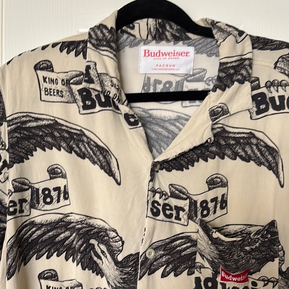 Budweiser Graphic Shirt size M by PAC SUN.